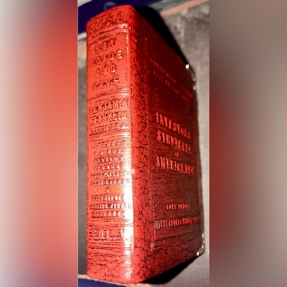 Vintage 1920s Zell INVESTORS SYNDICATE Of AMERICA Inc Minneapolis Book Coin Bank - Picture 8 of 9